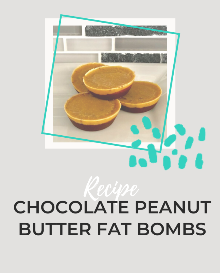 Chocolate Peanut Butter Fat Bombs