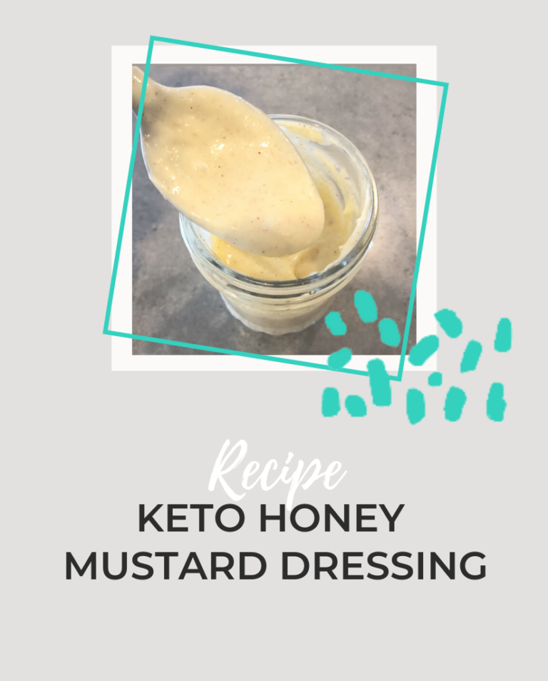 Keto Honey mustard dressing