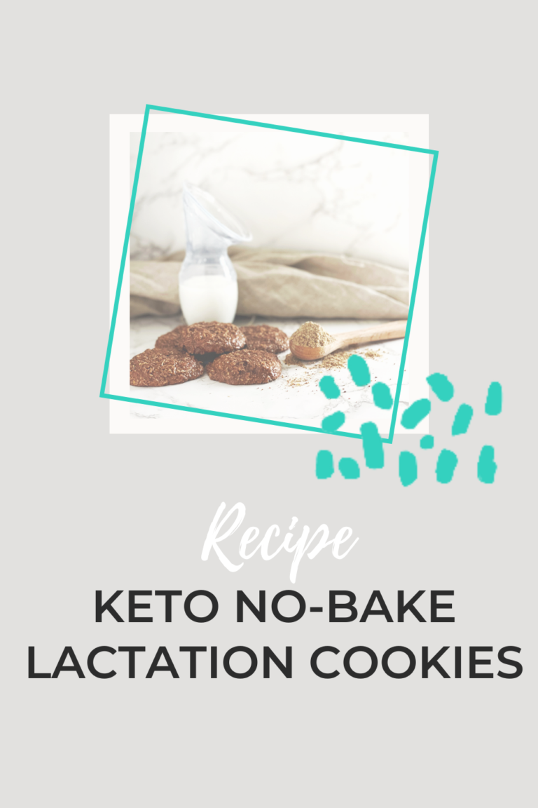 Keto No Bake Lactation Cookie Recipe